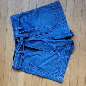 NWT Banana Republic denim utility shorts